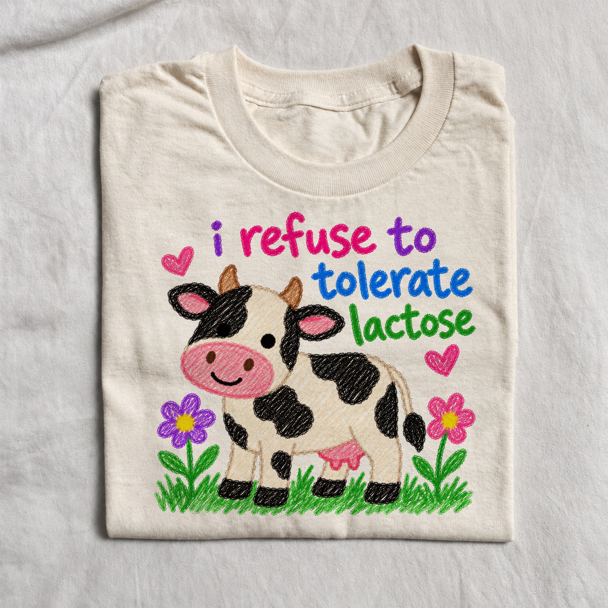 I REFUSE TO TOLERATE LACTOSE